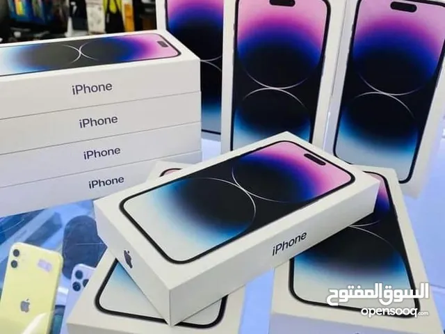 iPhone 14 pro max (128GB/256GB) جديد   كفالة شرق اوسط يوجد بكج الشركة اصلي