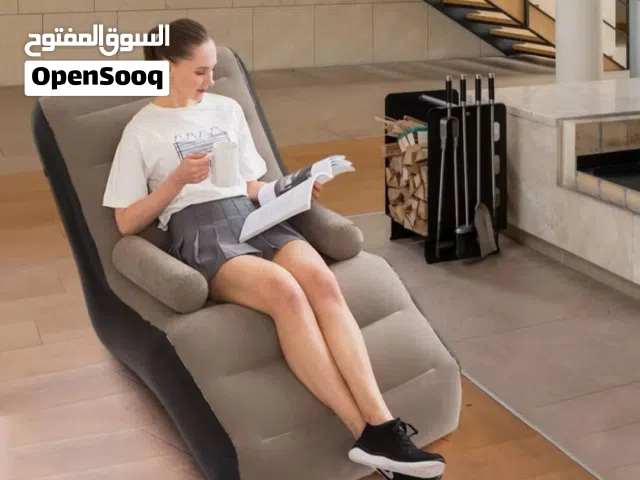 كرسي الاسترخاء القابل للنفخ راحة استثنائية بتصميم عصري مصنوع من مواد عالية الجودة تصميم ............