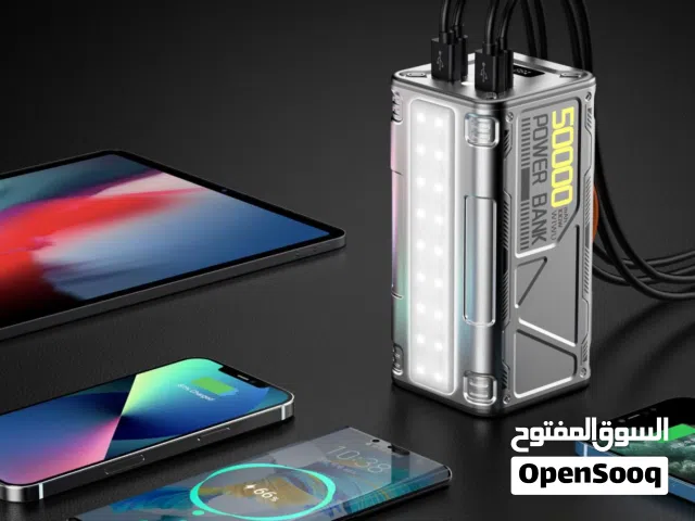 باور بنك WIWU العملاق 50000mAh قوة تدوم معك أينما ذهبت بافضل سعر