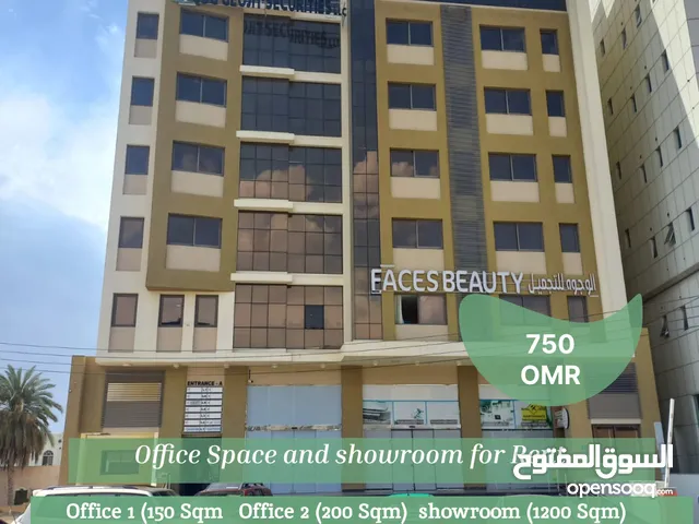 Office Space and showroom for Rent in AL Ghubra north  REF 642BA