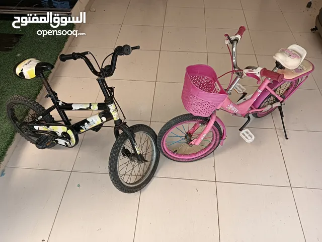 عدد اثنين دراجه هوائه للاطفال