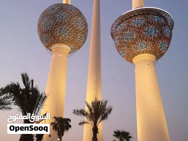 تحف نحاسية اصلية قديمة جدا لتصميم مرشات ابراج الكويت قطعتين