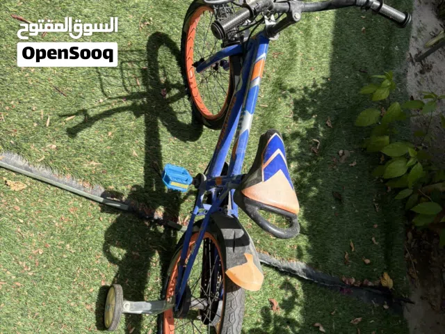 Bicycle orange and blue