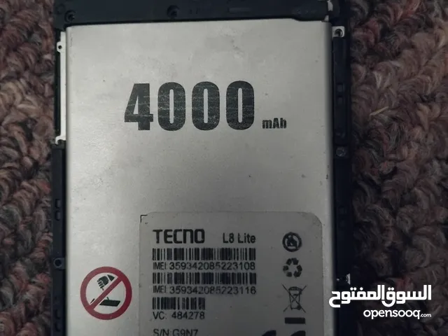 مطلوب شاشة tecno L8 lite