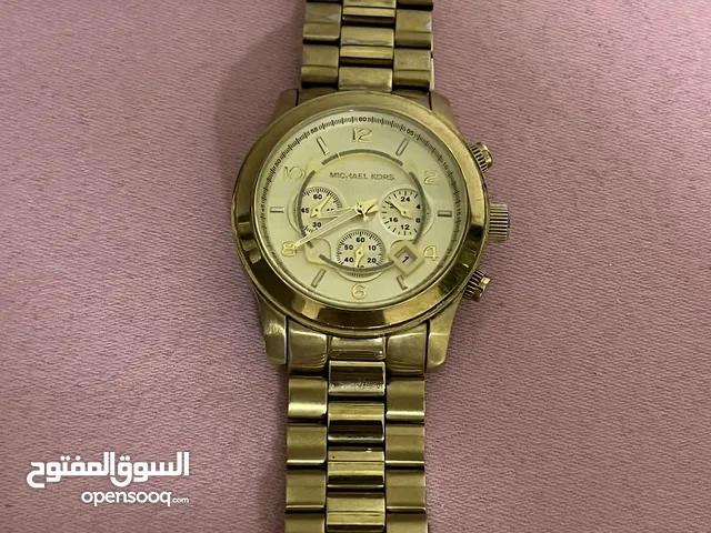 ساعة مايكل كورس MK-8077 مستخدمة بحالة جيدة