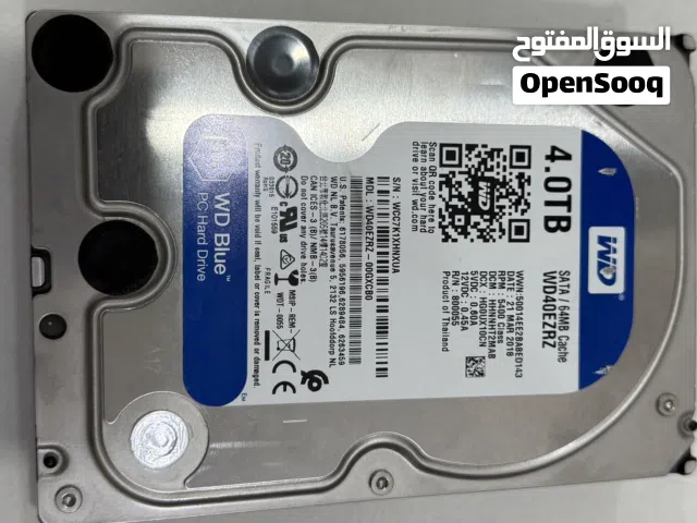 نظيف شغال 100% HDD 4TB