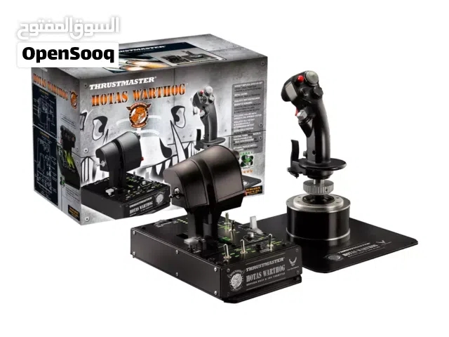 Thrustmaster HOTAS Warthog Flight Stick, Throttle and Control Panel for Flight Simulation