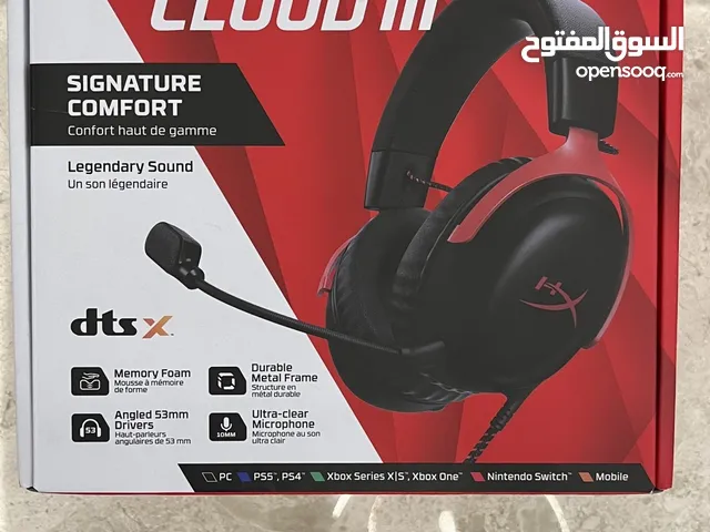 سماعة Hyperx Cloud III wired مستخدم جديد