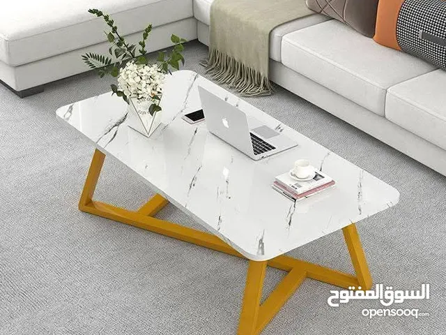 طاولات وسط بتصميم راقي وعصري مقاس 120×60 سم طاولة بتخطف الأنظار! سطح أنيق بخامات عالية