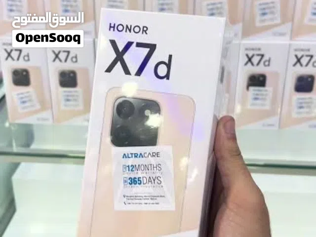 Honor X7D 256GB 16RAM  جديد كفالة الوكيل لمدة 12 شهر