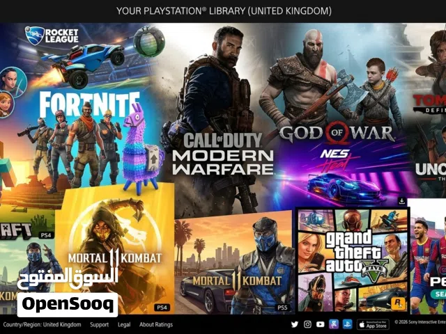 حساب PS4/PS5 يشمل العاب نادرة بسعر مغري Pes 21