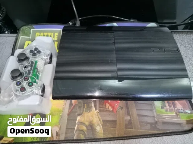 بلايستيشن 3 مستعمل بسيط سليم 500جيجا 36لعبة مع يد واحده