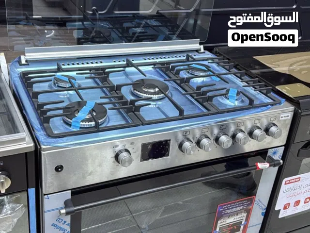فرن غاز كونتي 90 سم فل سفتي مراوح روس تيربو نحاس