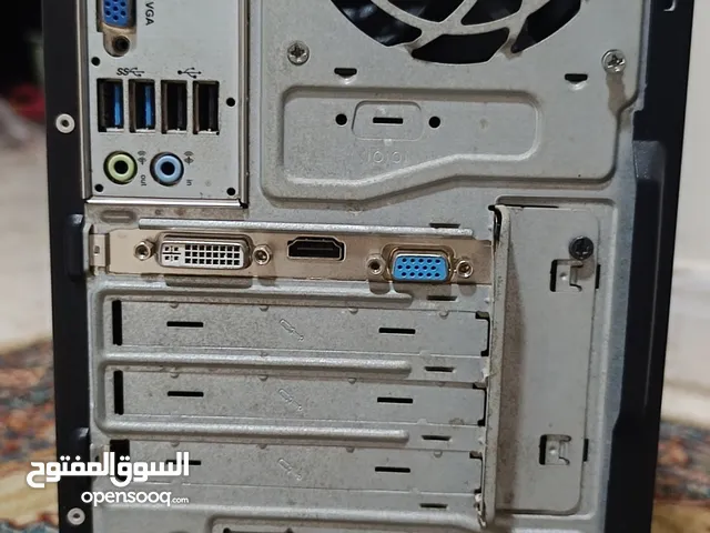 كمبيوتر عرررطه ويأتي معه جميع ملتحقاته مستخدم شهر اخو الجديد