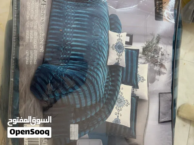 لحاف شتوي لون ازرق ع اخضر طوووخ