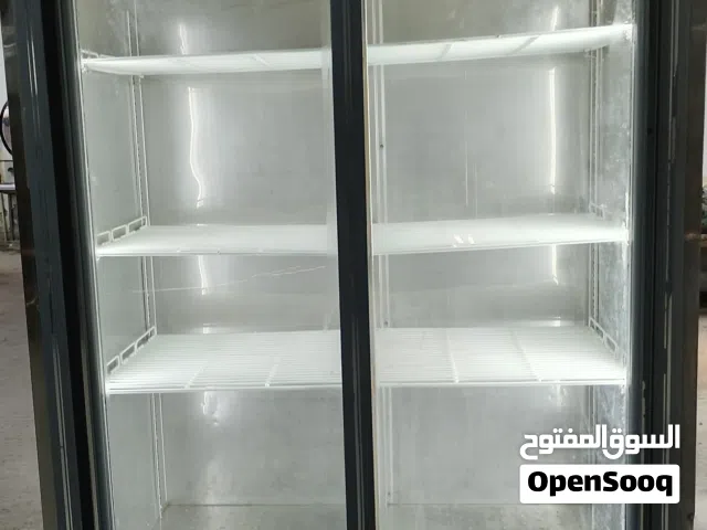 ثلاجه عرض فواكه خضار 2 باب عرض الباب الواحد 50 سنتر عرض الثلاجه كامل 1 متر و10 سنتى