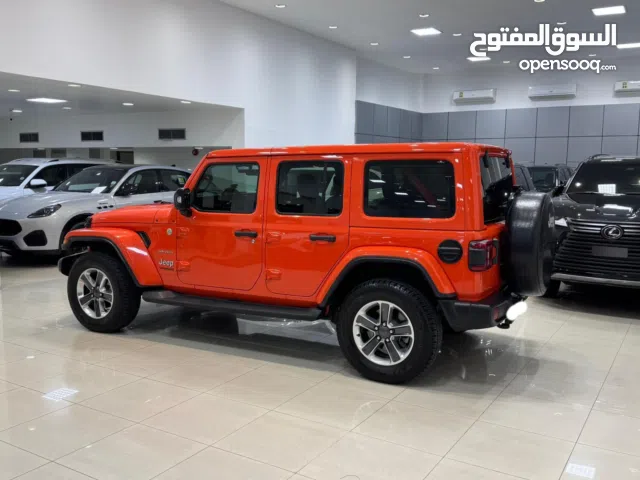 Jeep Wrangler Sahara 2019 (Orange)