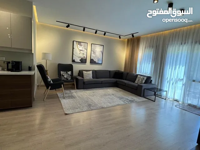 apartment for sale in courtyard fully furniture ready to move شقة مفروشة كورت يارد استلام فوري