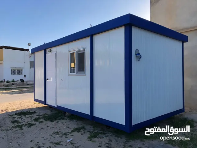 بيت متنقل للبيع - تريلة (صالة + حمام + مطبخ) - بيت ساندويتش بانل - حاوية سكنية - استراحة