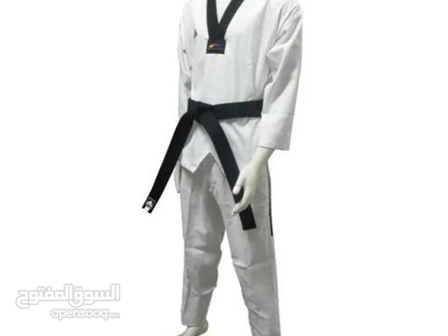 بدلات تايكواندو جميع القياسات وبجوده عاليه ومكفوله