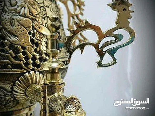 سماور الفحم النحاسیة الفاخر