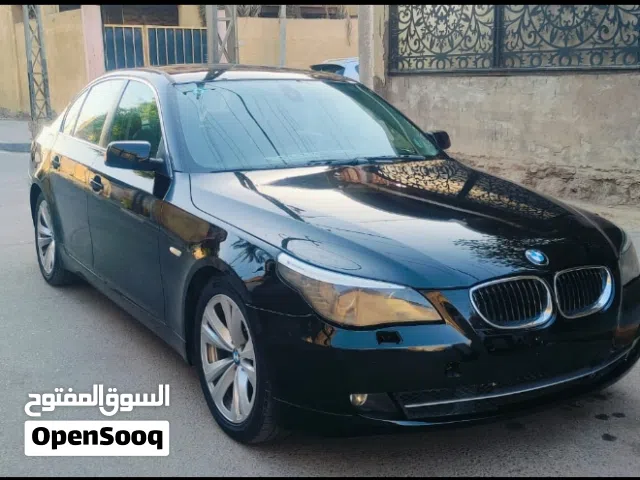 ميماتي BMW موديل 2009  حجم  525 وارد كوري كفاله من الضربه