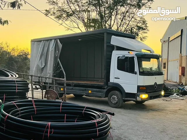 اتيكو مرسيدس 2003  شوادر تركيه  رمبه طول الشصي  5,5