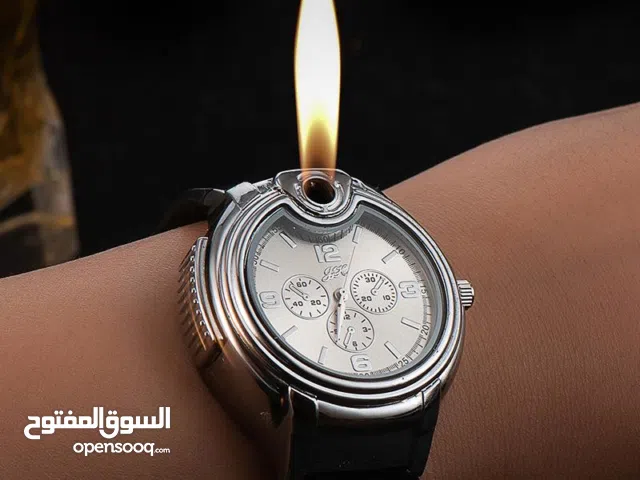 ولاعة غاز على شكل ساعة يد – القوة والأناقة في جهاز واحد