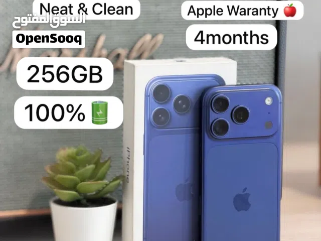 iPhone 17pro256GB clean Arabic Version 100% battery Amazing condition