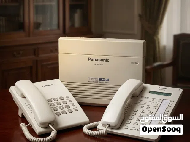 طقم سنترال باناسونيك Panasonic متكامل (نظيف جداً) - نظام TES824