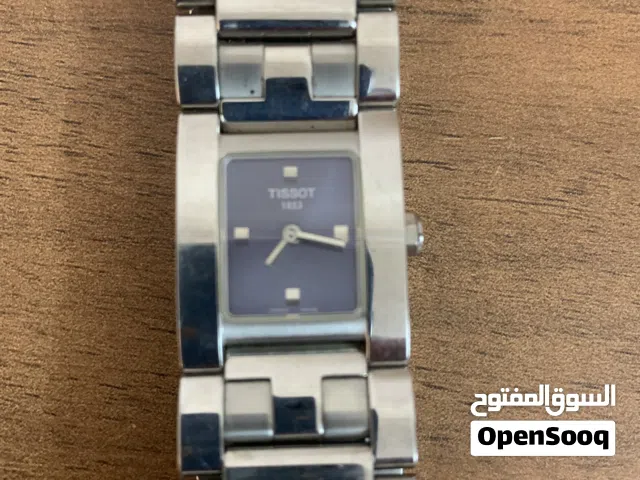 ساعة تيسوت نسائية سويسرية اصلية بحالة ممتازة للبيع
