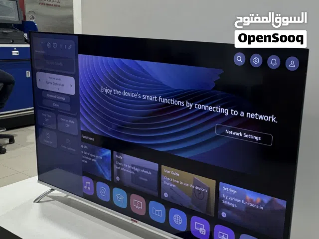 شاشة كلاس برو 65 بوصة  QLED SMART 4K TV Web Os Hub جديد مع ضمان سنه الوكيل