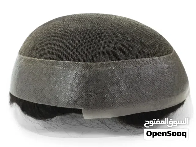 باروكة شعر رجالي بكبسات - مظهر طبيعي ومريح