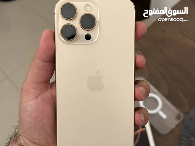 iPhone 16 pro max gold 256gg