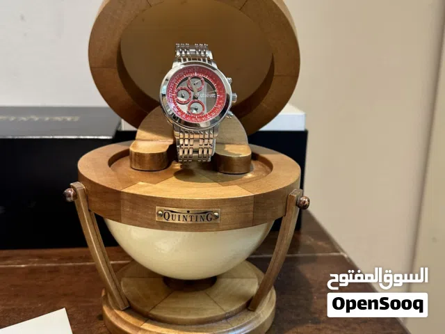 Collectible, limited numbered edition chronograph fully transparent watch.