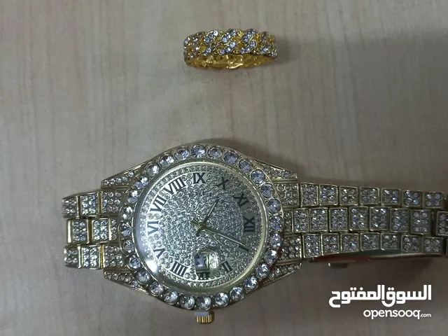 Luxury, Iced out, Bling, Roman Numeral, Rhinestone Unisex watch, Brand new.