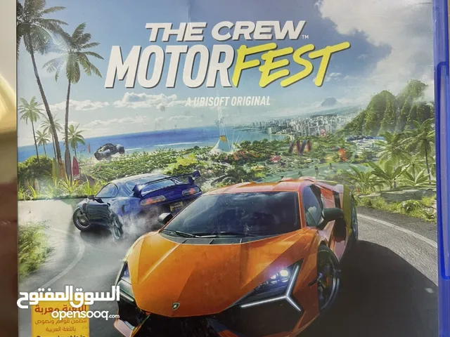 قرص اقوى لعبة سيارات في السوني فور the crew motorfest استعمال بسيط جدا نظيفة