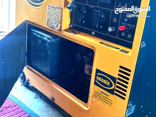 مولد كيبور قوته KIBOR 6700T نص كاتم شبه جديد مشاءالله ومعاه نافتا 225لتر وبوالبادين متاعهم
