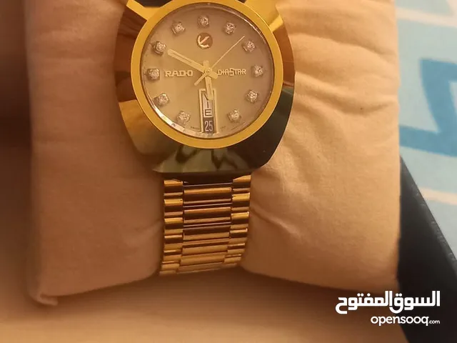 ساعة رادو اصلية عقارب الماس
