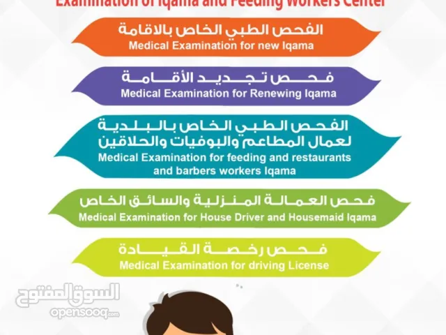 كشوف طبية للعمالة المنزلية تفويض تأشيرات