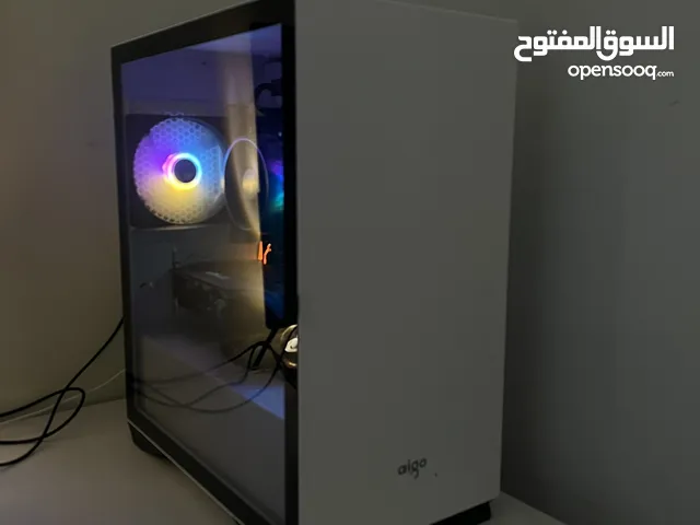 للبيع بي سي جيمنج مع ماوس و كيبورد جيمنج مستعمل بحالة جديدة و ممتازة المواصفات تحت