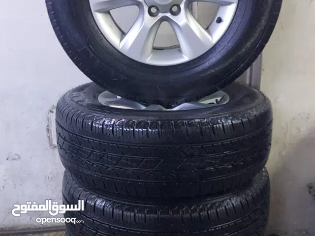 Set of 5 genuine Toyota Prado 17-inch rims fitted with 2024 Nexen tyres