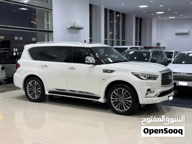 Infiniti QX-80  (White) 2019
