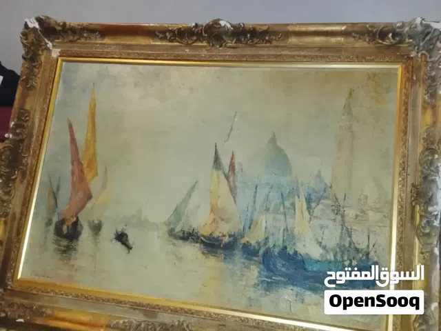 لوحة فنية قديمة في مراكش