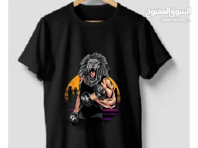 t-shirt de lion