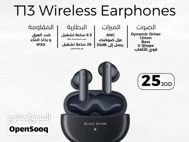Black Shark T13 Anc سماعات بلاك شارك قيمنق T13