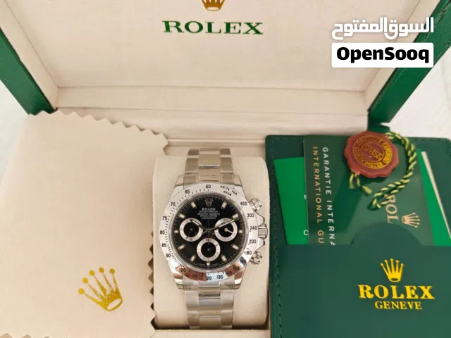 Rolex daytona stainless steel master quality with saphire glass swiss automatic watch replica/clone