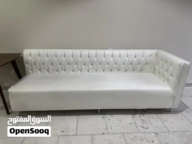 Long White Sofa