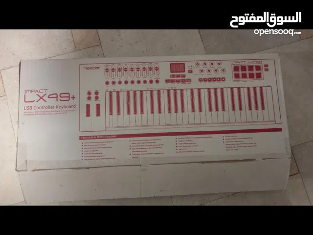 Nektar Impact LX49+ USB MIDI Controller Keyboard – a professional 49-key controller perfect for mus