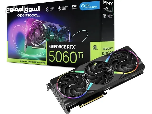 PNY 5060 Ti 16GB EPIC-X RGBTM Overclocked Triple Fan